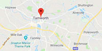 Tamworth UK location map